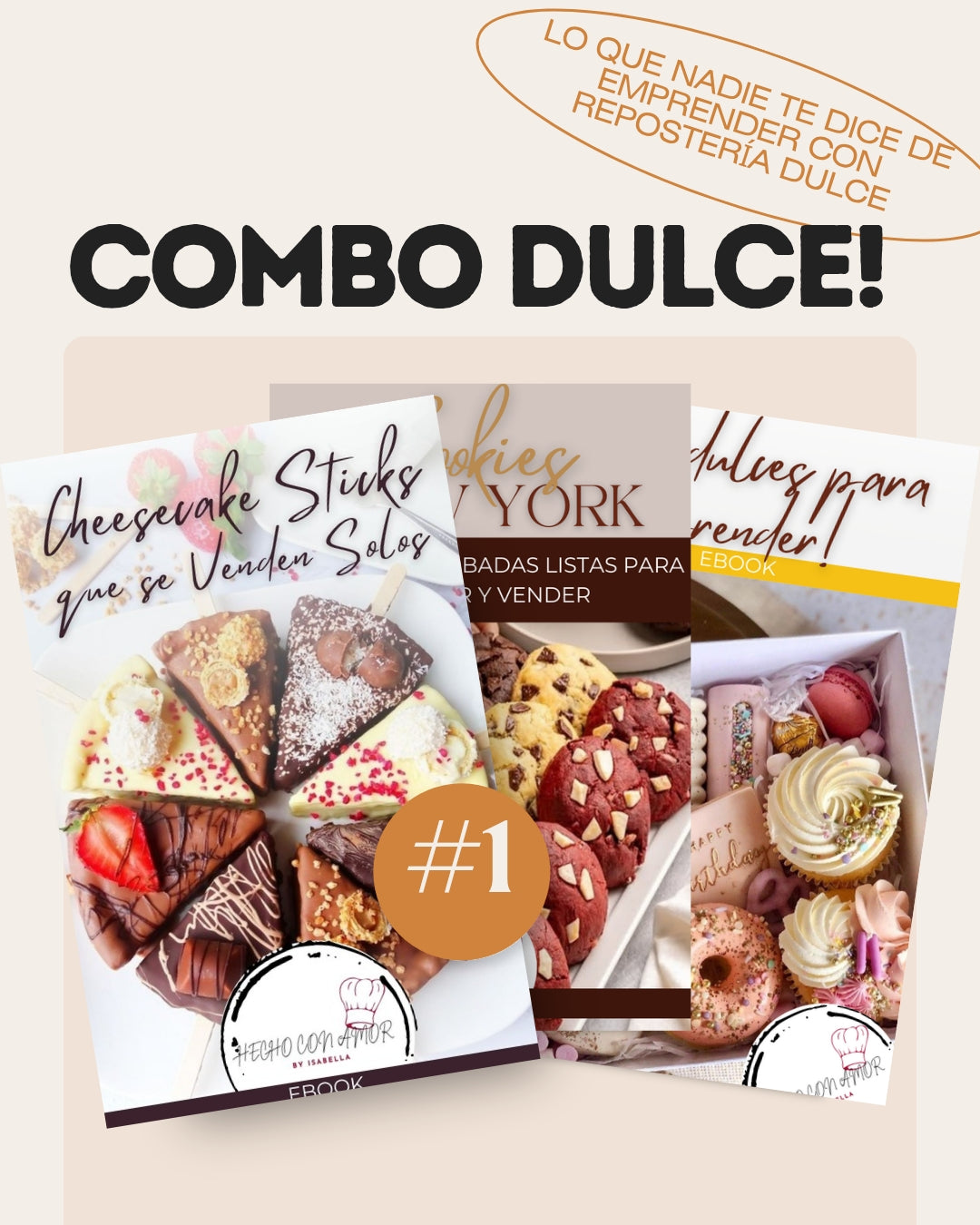 Combo Emprendimiento Dulce | Repostería que Vende